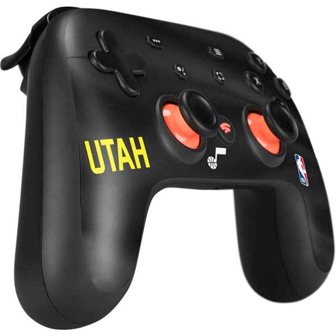 NBA Utah Jazz Jersey Google Stadia Controller Skin